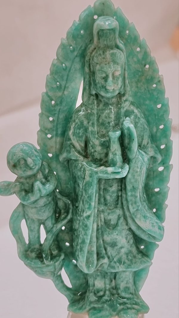 Statuetta Amazzonite