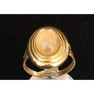 Anello quarzo rosa