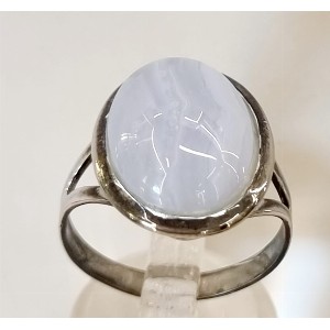 Anello calcedonio