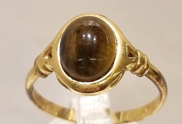 Anello occhio di tigre
