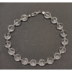 Bracciale quarzo bianco