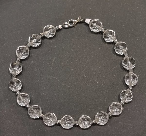 Bracciale quarzo bianco