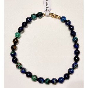 Bracciale in azzurrite