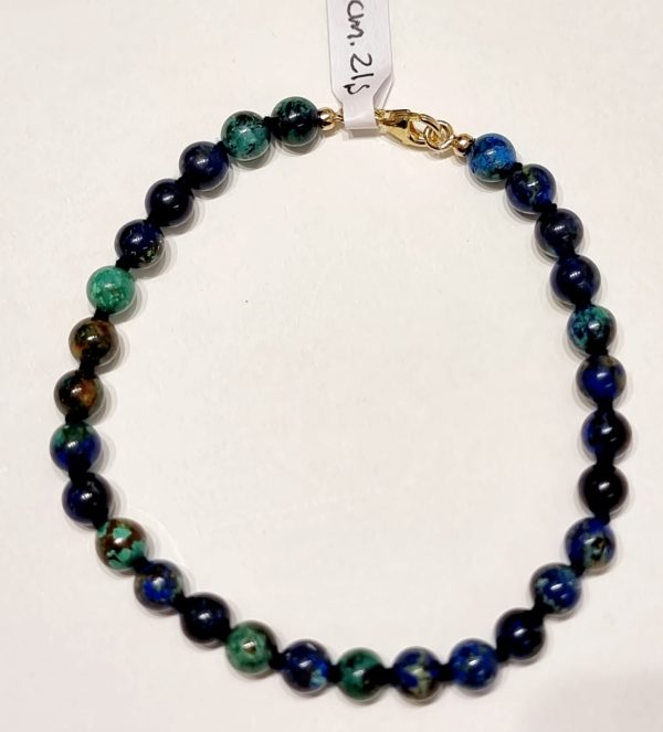 Bracciale in azzurrite