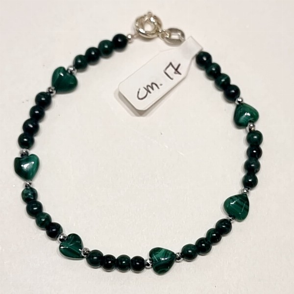 Bracciale in malachite