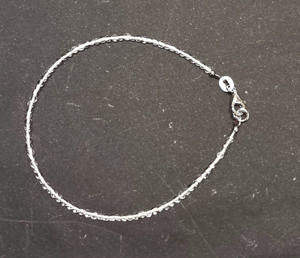 Bracciale quarzo bianco