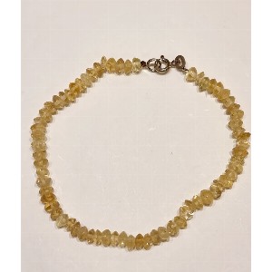 Bracciale quarzo citrino