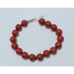 Bracciale diaspro rosso