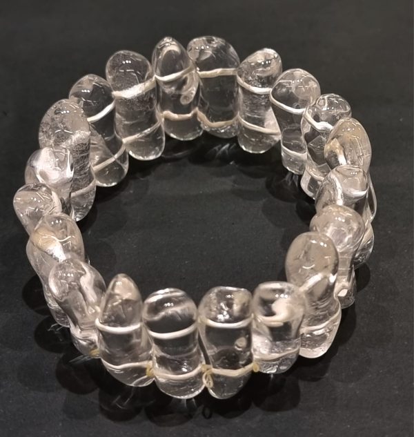 Bracciale quarzo bianco