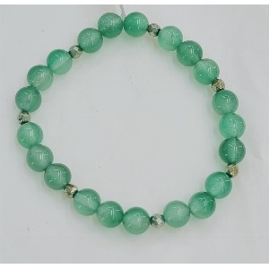 Bracciale in quarzo verde