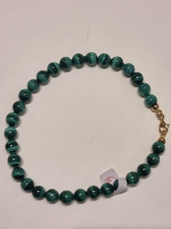 Bracciale in malachite