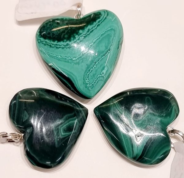 Ciondolo in malachite