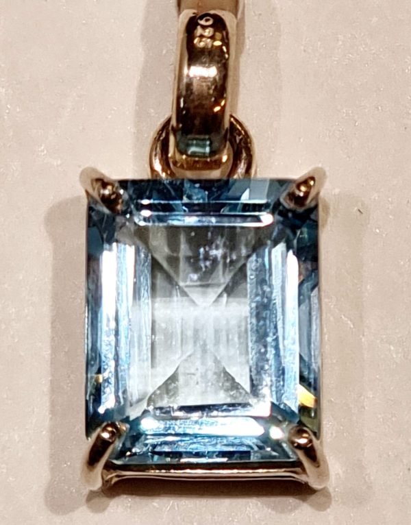 Ciondolo in argento e topazio