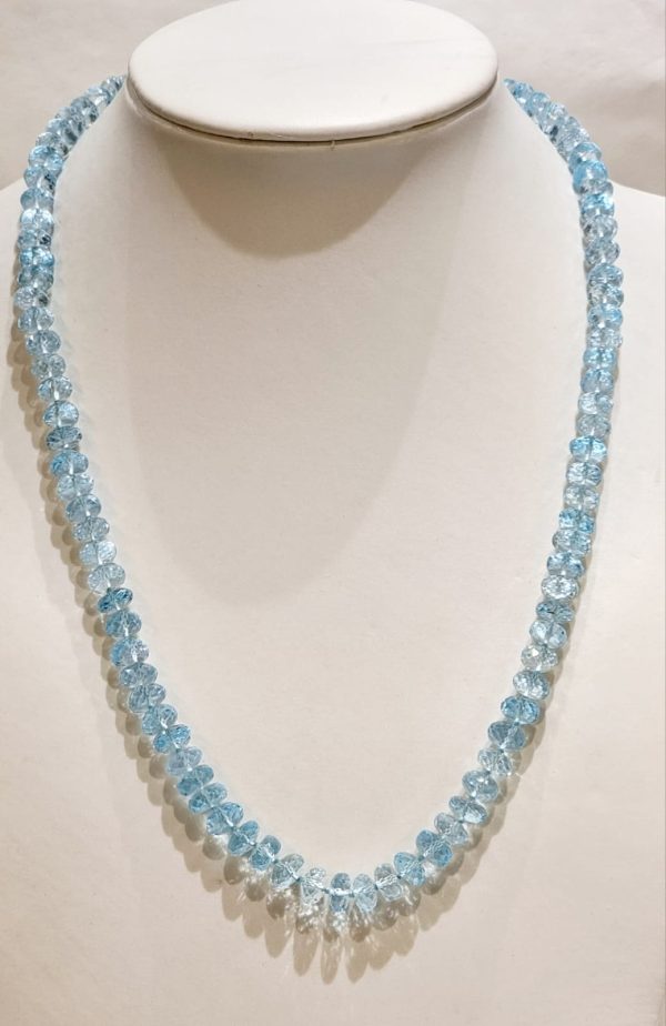 Girocollo in Topazio azzurro
