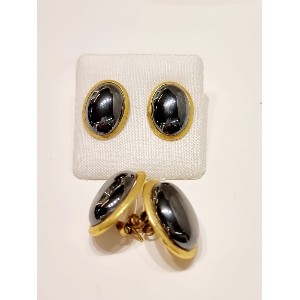 Orecchini in ematite