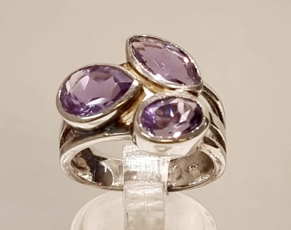 Anello  ametista