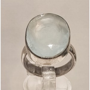 Anello acquamarina