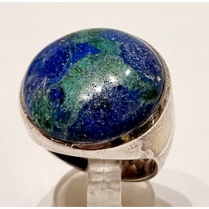 Anello  azzurrite