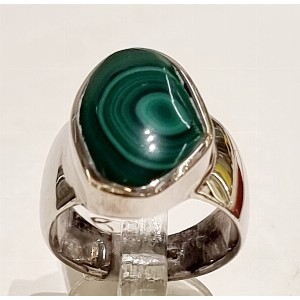 Anello malachite