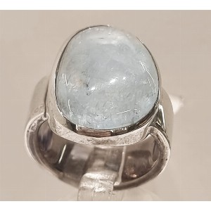 Anello acquamarina light