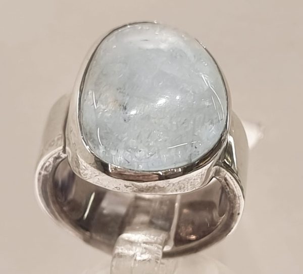 Anello acquamarina light