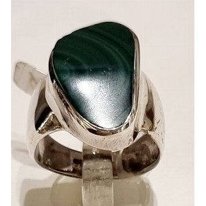 Anello malachite