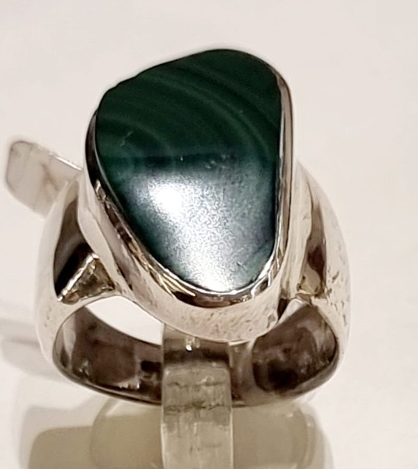 Anello malachite