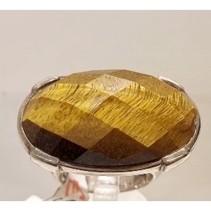 Anello occhio di tigre