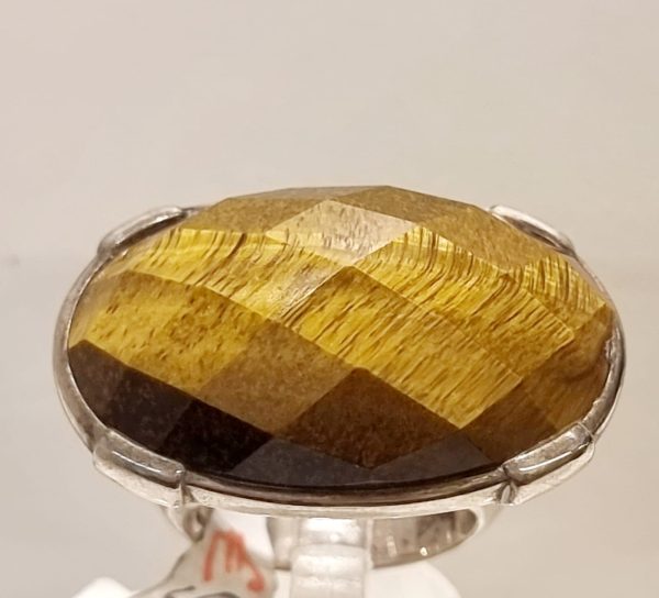 Anello occhio di tigre