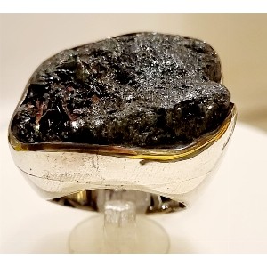Anello ematite dell'Isola d'Elba