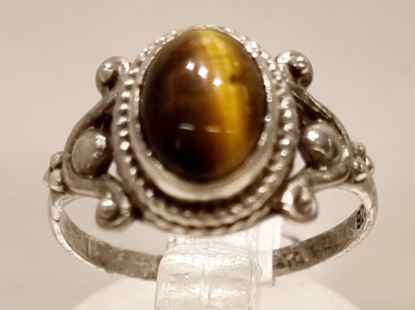 Anello occhio di tigre