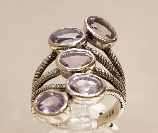 Anello in ametista