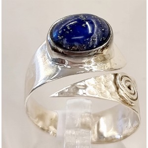 Anello argento e lapislazzuli
