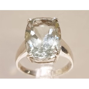Anello prasiolite