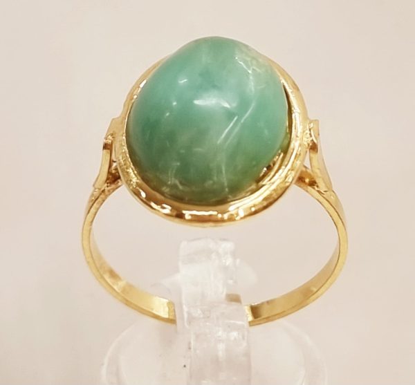 Anello  crisoprasio