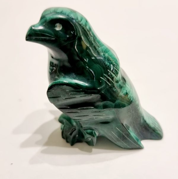 Aquila in malachite