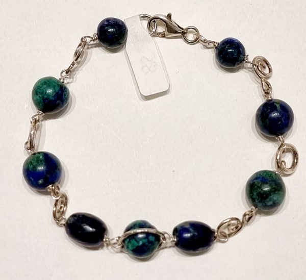 Bracciale azzurrite
