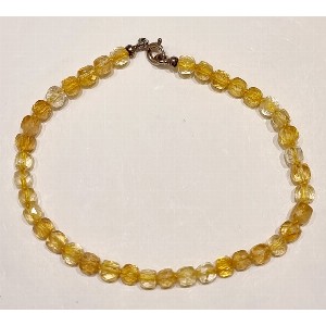 Bracciale quarzo citrino