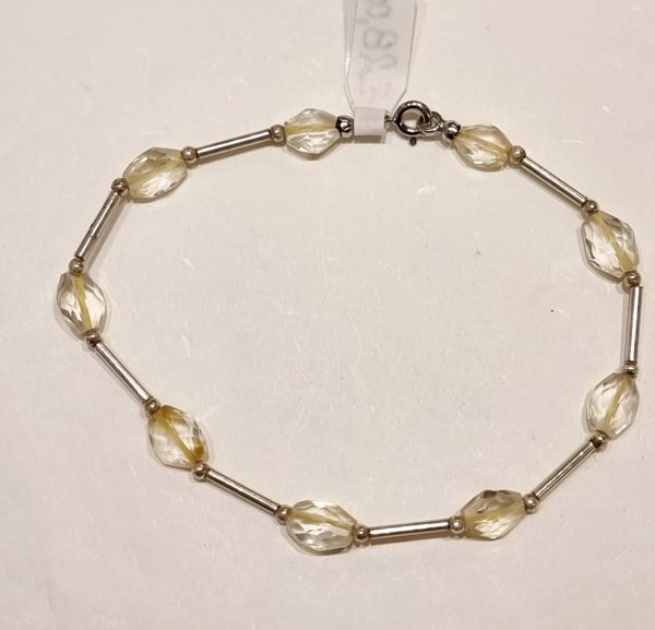 Bracciale quarzo citrino