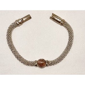 Bracciale in argento con tormalina