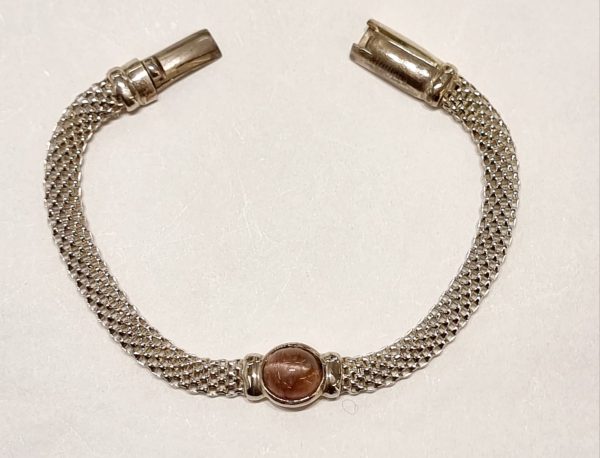 Bracciale in argento con tormalina