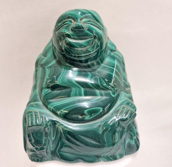 Buddha in Malachite