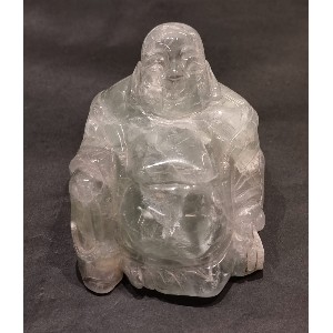 Buddha in fluorite