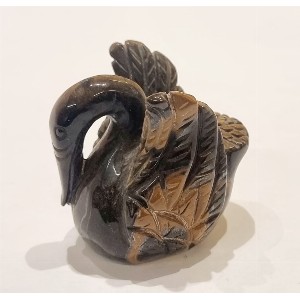 Cigno in occhio di tigre