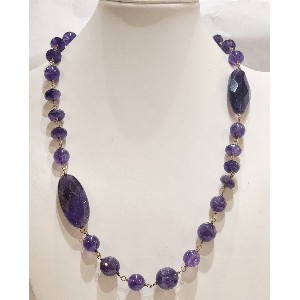 Collana in ametista