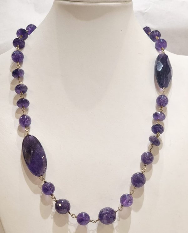 Collana in ametista