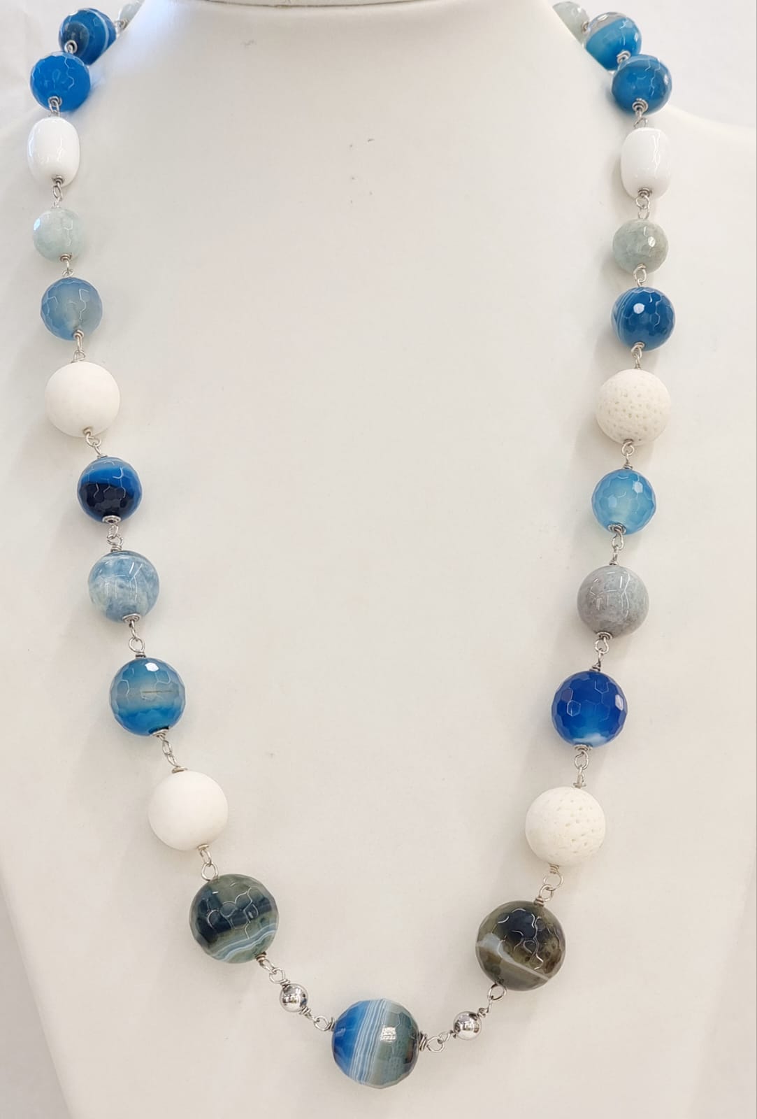 Collana in agata