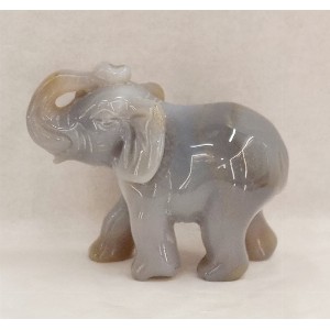 Elefante in Agata naturale