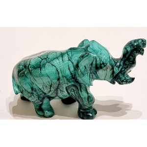 Elefante in Malachite