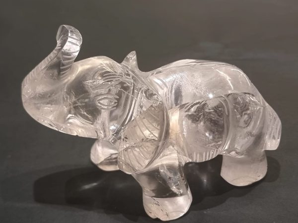Elefante quarzo bianco